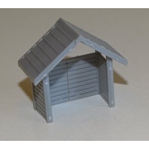 1020 Skraldespands skur. H0.