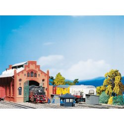 120133 FALLER Vente hus til lokofrer. H0.