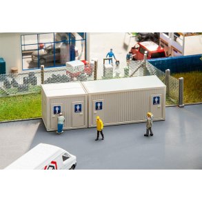 130131 FALLER. Toilet containere. H0.