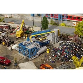 130186 Faller Autoophug/metal genbrug H0