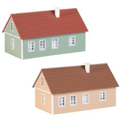 130607 FALLER 2 x villaer. H0.