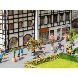 14020 NOCH Haveblomster potter. H0