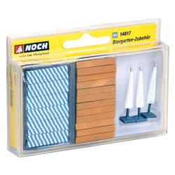 14817 NOCH. Biergarten-Zubehr. H0