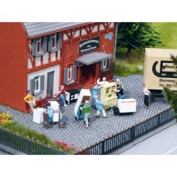 14833 NOCH Mbler, samt komfurer og kleskab. H0