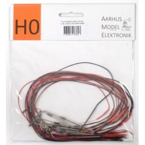 0006 AAME. Danske lygteple. 10 stk. 6,0 cm hje. H0.