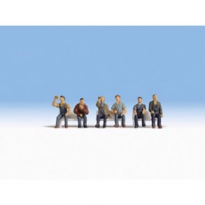 15278 NOCH Sidende arbejdere. H0