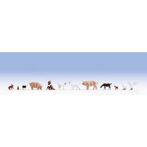 15711 Noch Bondegrdsdyr. H0