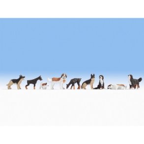 15717 Noch 7 forskellige hunde. H0