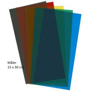 9514 EVERGREEN. Plade blank. Sort. 2 stk