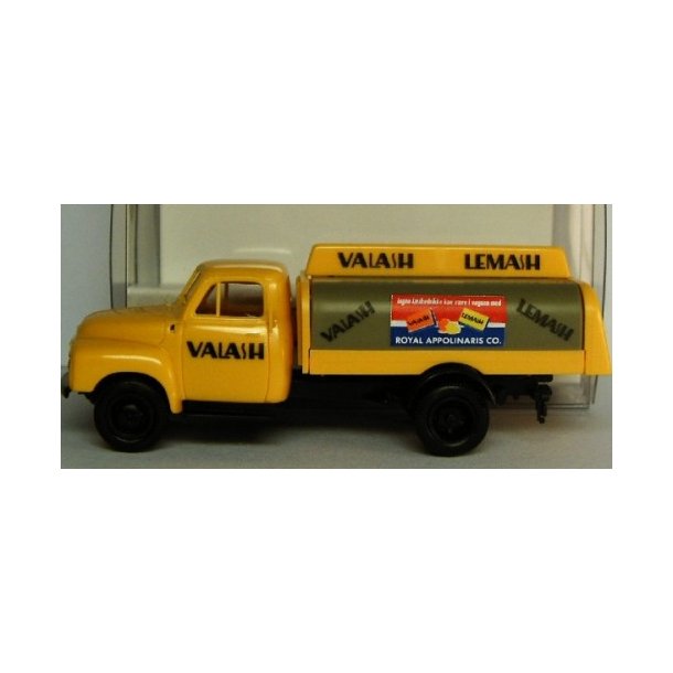 29545 Brekina Bedford lastbil med reklame for Valash