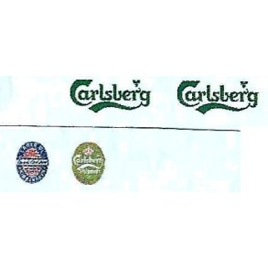 BIL / LASTBIL, Carlsberg med l mrkater. H0