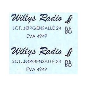 BIL / LASTBIL. WILLYs Radio. H0