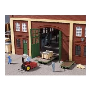 41635 Auhagen Gaffel truck med vogn. H0