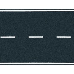 60706 NOCH Landevej i mrk asfaldt. H0