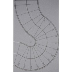 60701 NOCH Landevej med kurve. H0