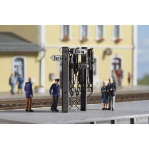 41637 Auhagen Destinationsskilte stativ. H0