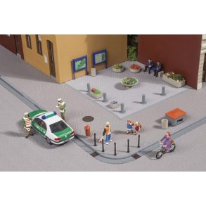 41639 Auhagen Smting til fortovet. H0.