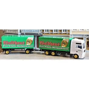 Rem Waldhans Lastbil med hnger. H0. Brugt.