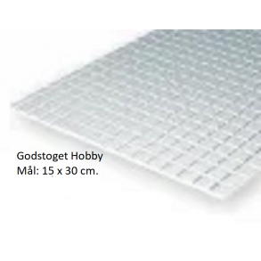 4502 EVERGREEN. Plade flisebelgning 2,1 x 2,1 mm. 1 stk