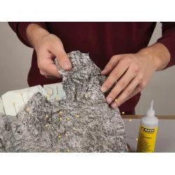 60311 NOCH. "krlle sten". Krl papiret og lav dine egne klippevge.