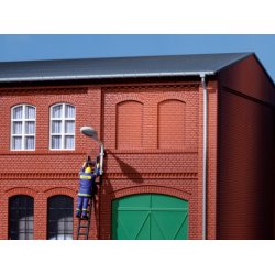 80205 AUHAGEN Blindvinduer. Rde sten. H0.