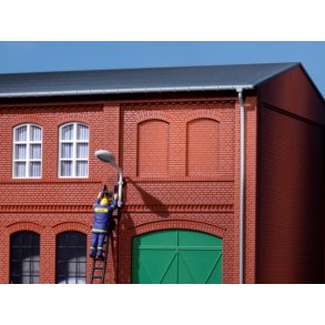 80205 AUHAGEN Blindvinduer. Rde sten. H0.