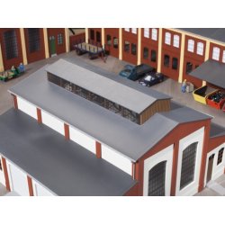 80303 AUHAGEN tag med ovenlys. H0.