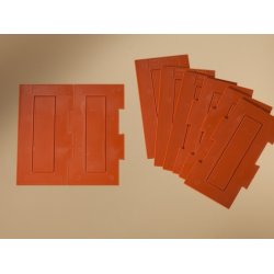 80350 AUHAGEN Gulvstykker. H0.