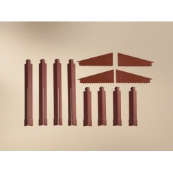 80408 AUHAGEN Hjrnesjler, forlnger, rd. H0.