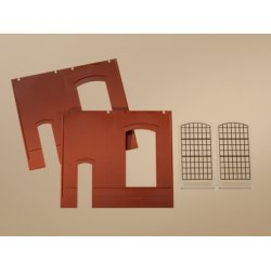 80502 AUHAGEN Vg med industrivibduer. H0.