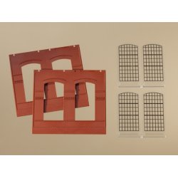 80504 AUHAGEN Vg med vinduer. H0. 