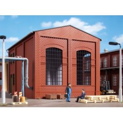 80510 AUHAGEN Vg med Indrustrivindure. H0.