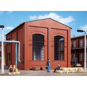 80510 AUHAGEN Vg med Indrustrivindure. H0.