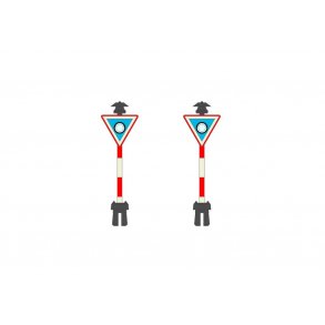 Dk-E102 DEKAS/VIESSMANN Overkrselssignal med klokke. H0. 