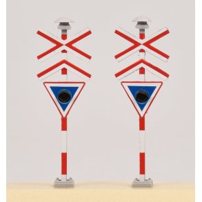 DK-E106 DEKAS/VIESSMANN Overkrslessignal for 2 eller flere spor med klokke. H0