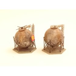 CL 5245 UKENDT. 2 stk SHELL tanke. N. Brugt