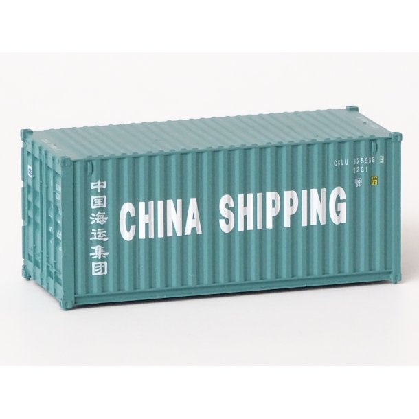 2017 Walthers CHINA SHIPPING 20 fod container
