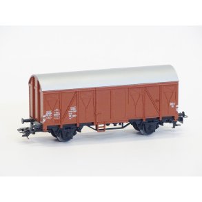 Ja 5 MRKLIN Lukket godsvogn fra DB. H0. Brugt