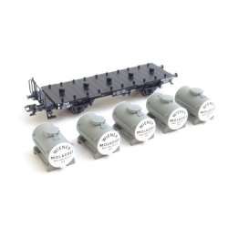 CL 47908 Mrklin. Oldtimer st. lvogn, mejerivogn og bb Omm vogn. H0. Brugt