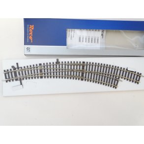 NI 42471 ROCO. Bue sporskifte. Profilhjde 2,1 mm. H0. Brugt