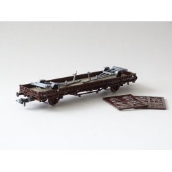 AB 24 ROCO DSB Litra Ks vogn med bdtrailere. H0. " Brugt "