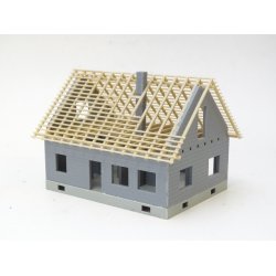 NI 1011 Faller. Villa. Mler ca. 12 x 9 cm Hjde 10 cm. H0. Brugt