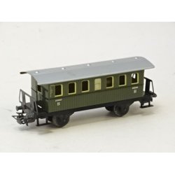 CL 4040 MRKLIN. Personvogn i blik, 2 vogne. H0. Brugt