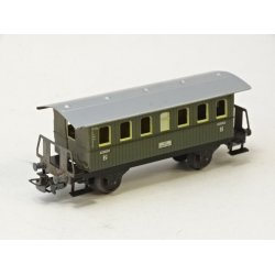 CL 4040 MRKLIN. Personvogn i blik, 2 vogne. H0. Brugt