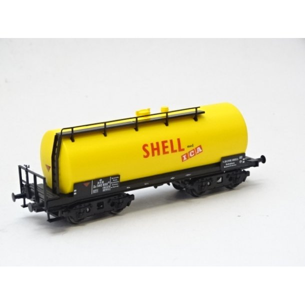 PL 95972 PIKO. Shell tankvogn. H0. Brugt