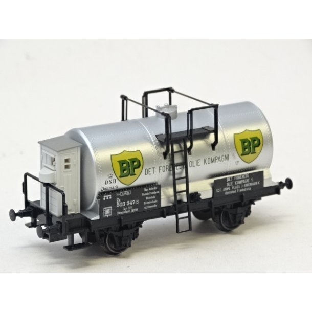 PL 4870.005 MRKLIN. DSB BP tankvogn. H0. Brugt