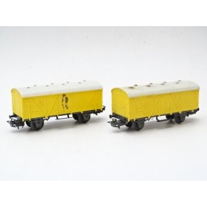 CL 4509 MRKLIN. 2 stk banan vogne godt brugte. H0. Brugt