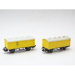 CL 4509 MRKLIN. 2 stk banan vogne godt brugte. H0. Brugt