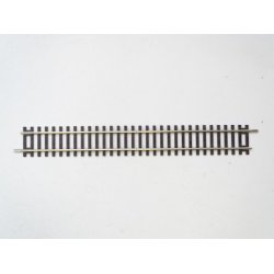 Cl 42410 Roco 2 Lige skinne med og 1 uden overkrsel. H0. Brugt