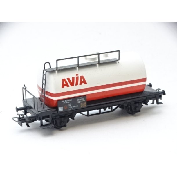 FV 44401 MRKLIN. AVIA tankvogn i flot stand. H0. Brugt